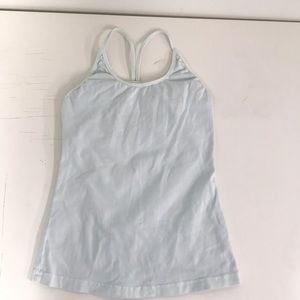 Hard Tail Freestyle Yoga Bra Tank Top Mist Sm